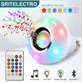 Sritelectro Music LED Bulb with Bluetooth Speaker & RGB Lighting